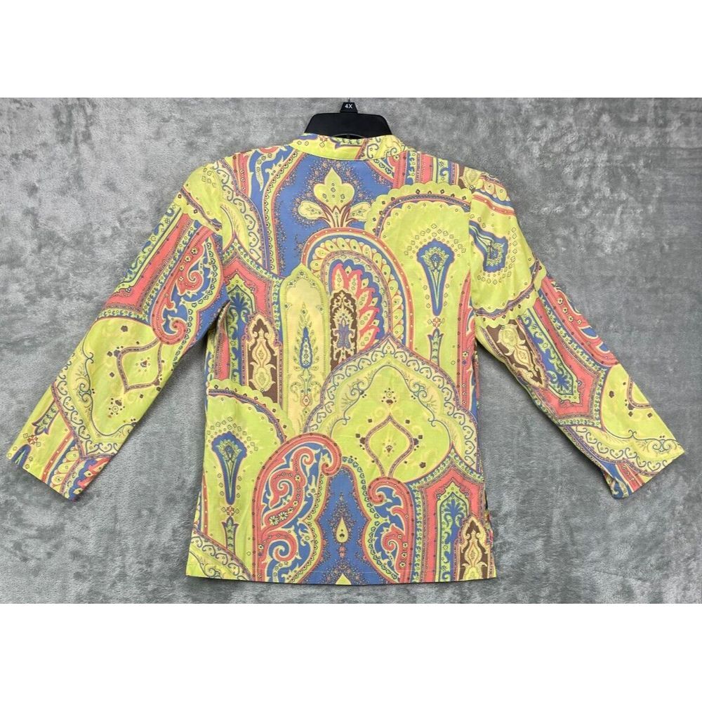 J. Mclaughlin Multicolor Patterned Pullover Blous… - image 7
